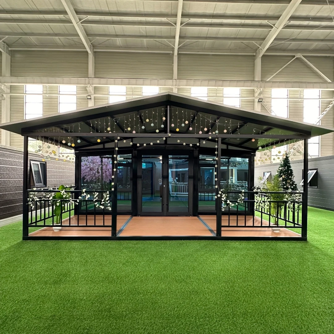 

Easy Install 40ft Folding Container House Expandable Steel Sandwich Panel Material Prefabprefab Container House