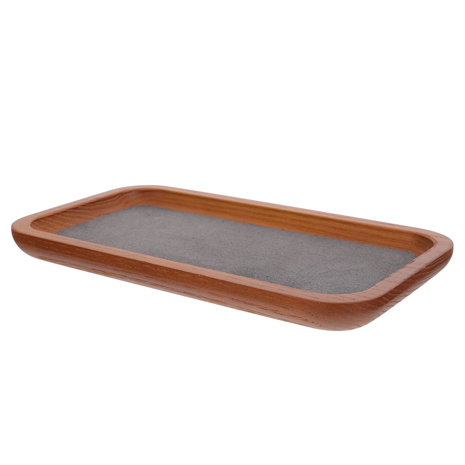 

Wooden Jewelry Storage Tray for Bracelets Rings ganizer Grey Holder Eco Friendly Durable Practical Desktop ganizer Creative