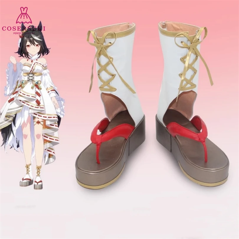 

Uma musume Pretty Derby Admire Vega Ayabe Adobe Narita Top Road Tanino Gimlet Kitasan Black Venus Park Обувь для косплея Сапоги