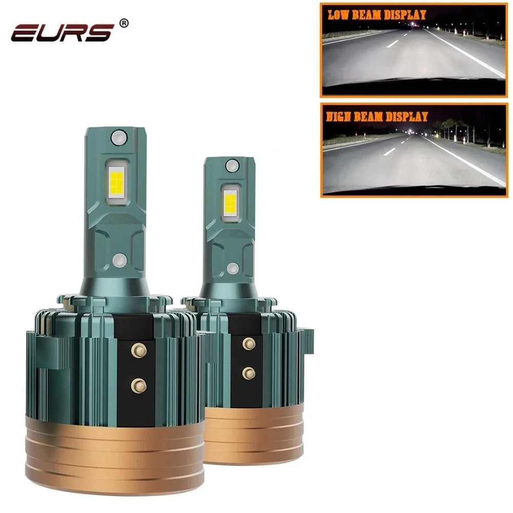 

EURSCar LED Headlight For VW Volkswagen Golf 6 Golf 7 Touran High Low Beam Super Bright 30000LM Auto Accessories Headlight Bulbs