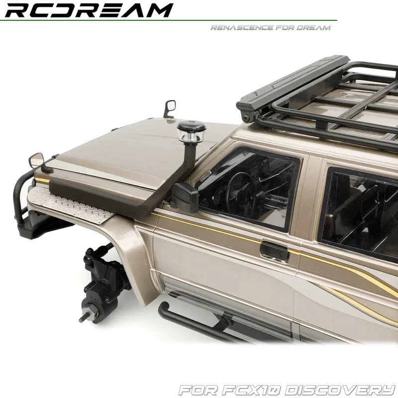 RCDream RC Car Snorkel Transparent Air Filter Intake For YK4107 Off Road Crawler  Patrol Upgrade Parts
