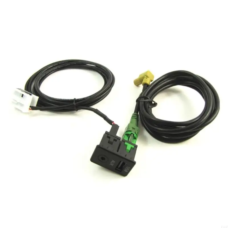 F1CF Replacement Parts for B6 B7 RCD510 RCD310 AUX USB Switches Port Socket & Cable
