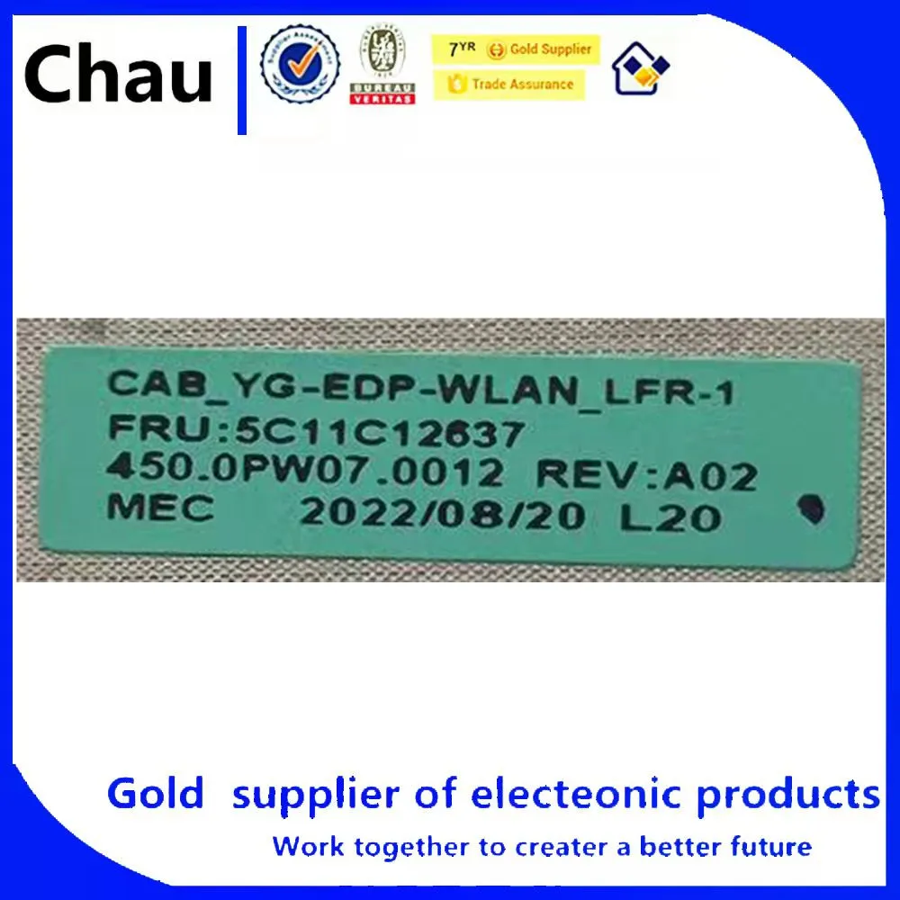 

Новый для Chau ThinkPad L13 Yoga Gen 3, ЖК-кабель EDP Eprivacy 5C11C12639 5C11C12637