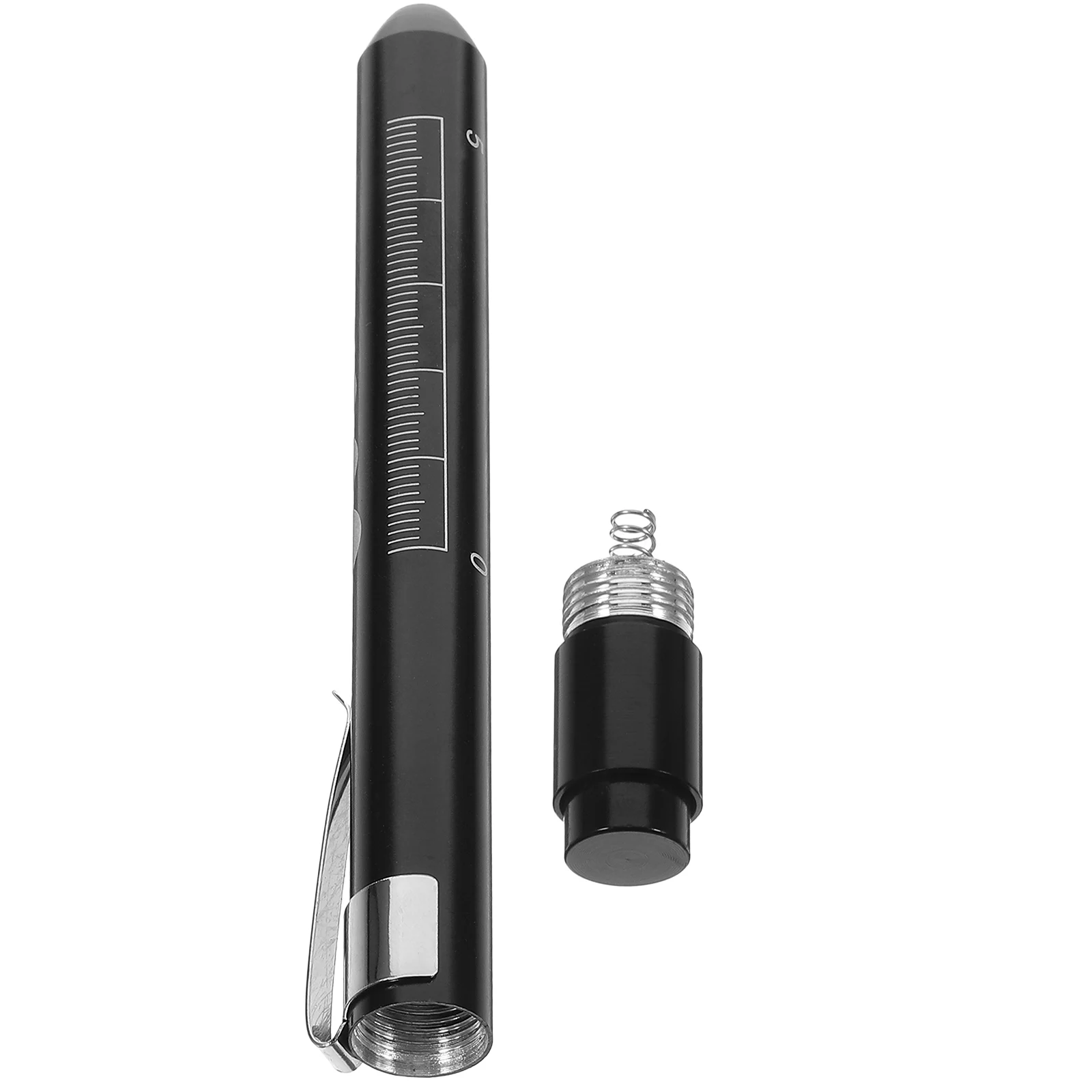 

1Pcs LED Pen Light Medical Alloy Cover Compact Durable Flashlight Clip for Nurse Doctor Oral Examination Doctors Pen Flashlight