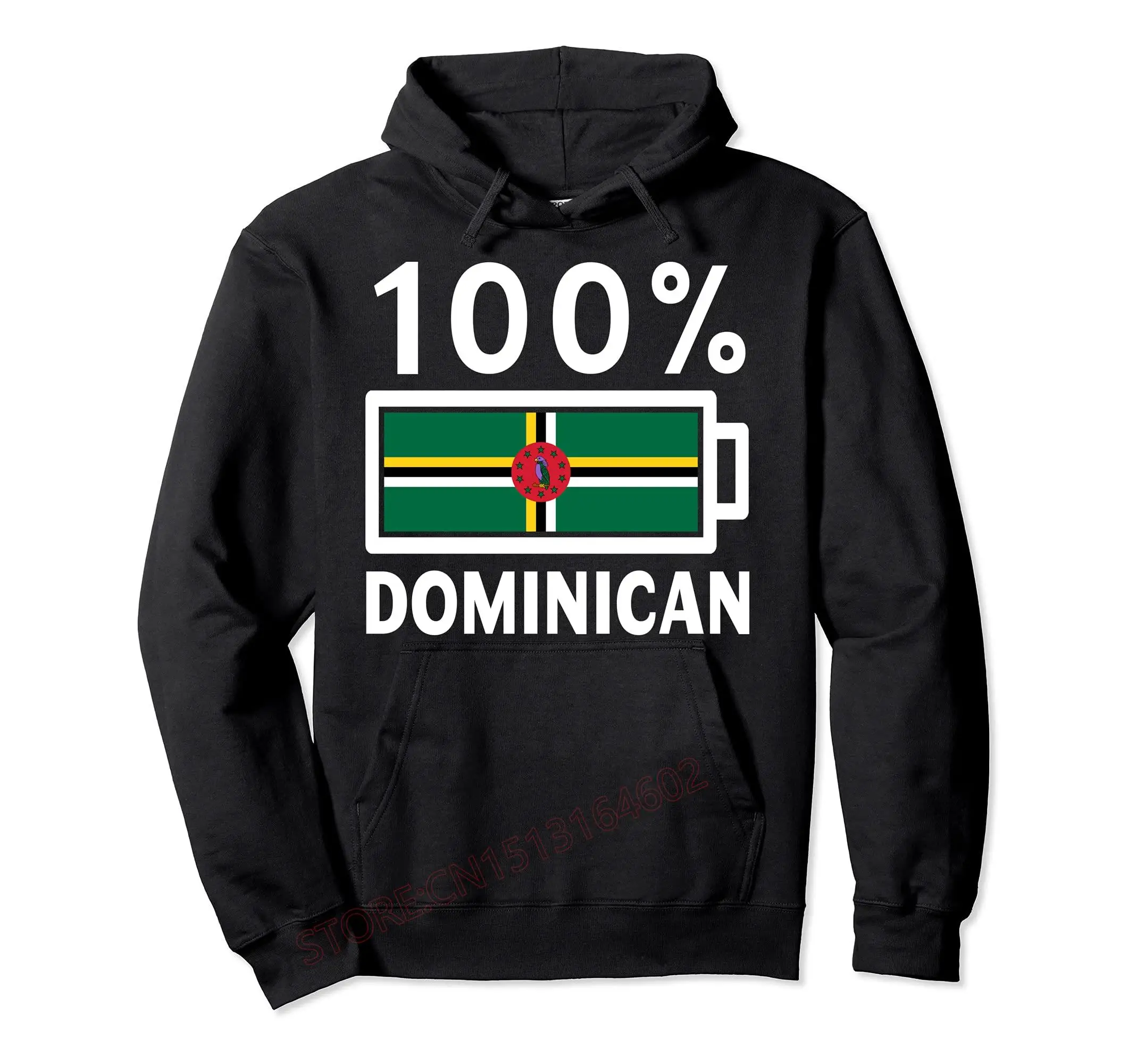 Dominica Flag Dominican S-6XL Pullover Hoodie Men Women Unisex Cotton Hoodies Hip Hop Style Sweatshirt