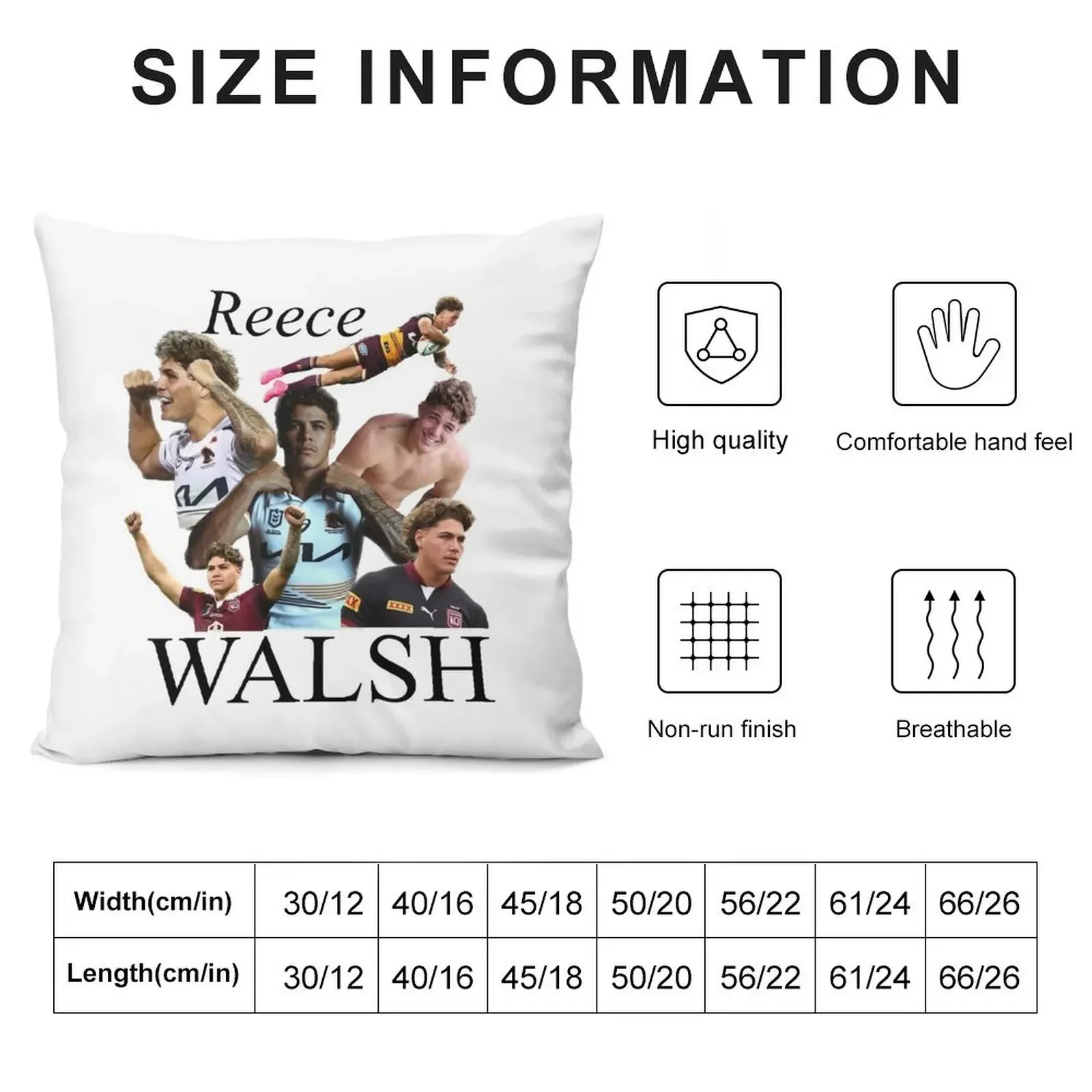 Reece Walsh collage Throw Pillow Sofas Covers Sofa Cushions Cover pillow