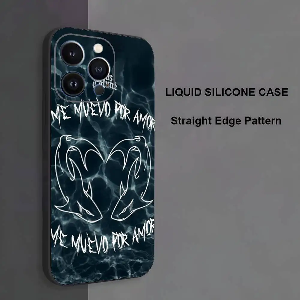 حافظة هاتف كروز كافوني مي مويفو كون ديوس لهاتف آيفون 17,16,15,14,13,12,11,Pro Max,XS,X,XR,SE,Mini,8,7,غطاء أسود من السيليكون الناعم