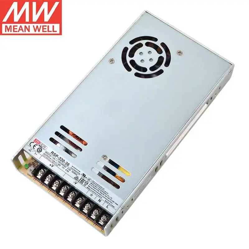 

Mean WELL RSP-320-36 36V 8.9A 320W Single Output with PFC Function Switching Power Supply Brand New Original Authentic AC-DC