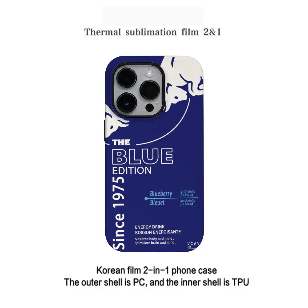 New bull drink stylish design Phone Case Film shell For iPhone 16e 16 15 14 13 12 11 Pro Max Plus XS - náhled 6