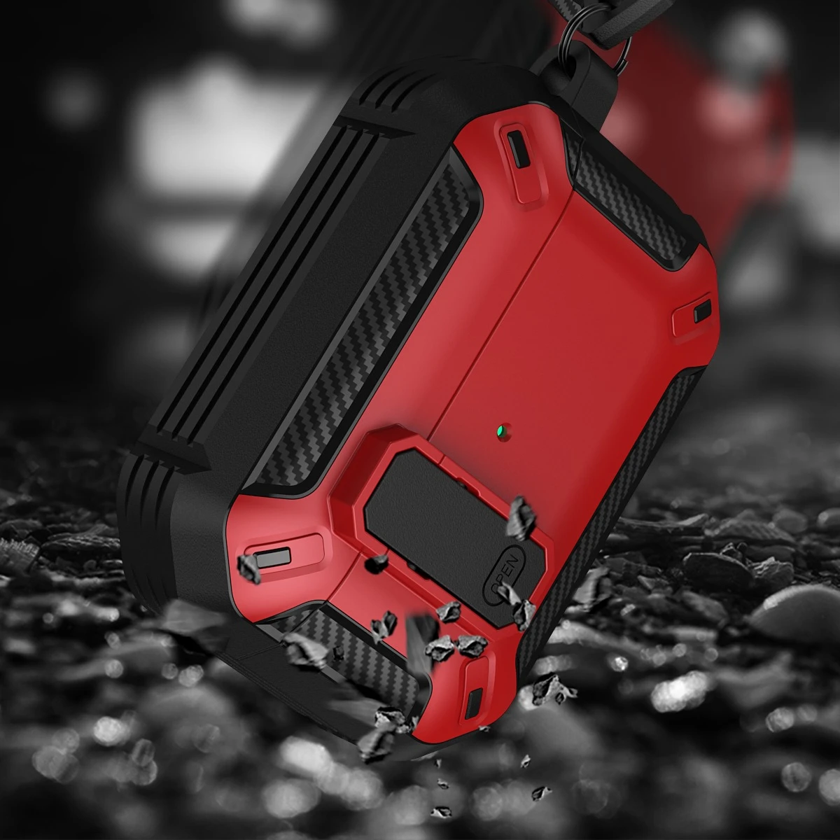 에어팟 프로 3 케이스 듀얼 컬러 보호 케이스 블루투스 헤드셋 케이스 충격 방지 커버 에어팟 1 2 3 4 프로 또는 프로 2세대용