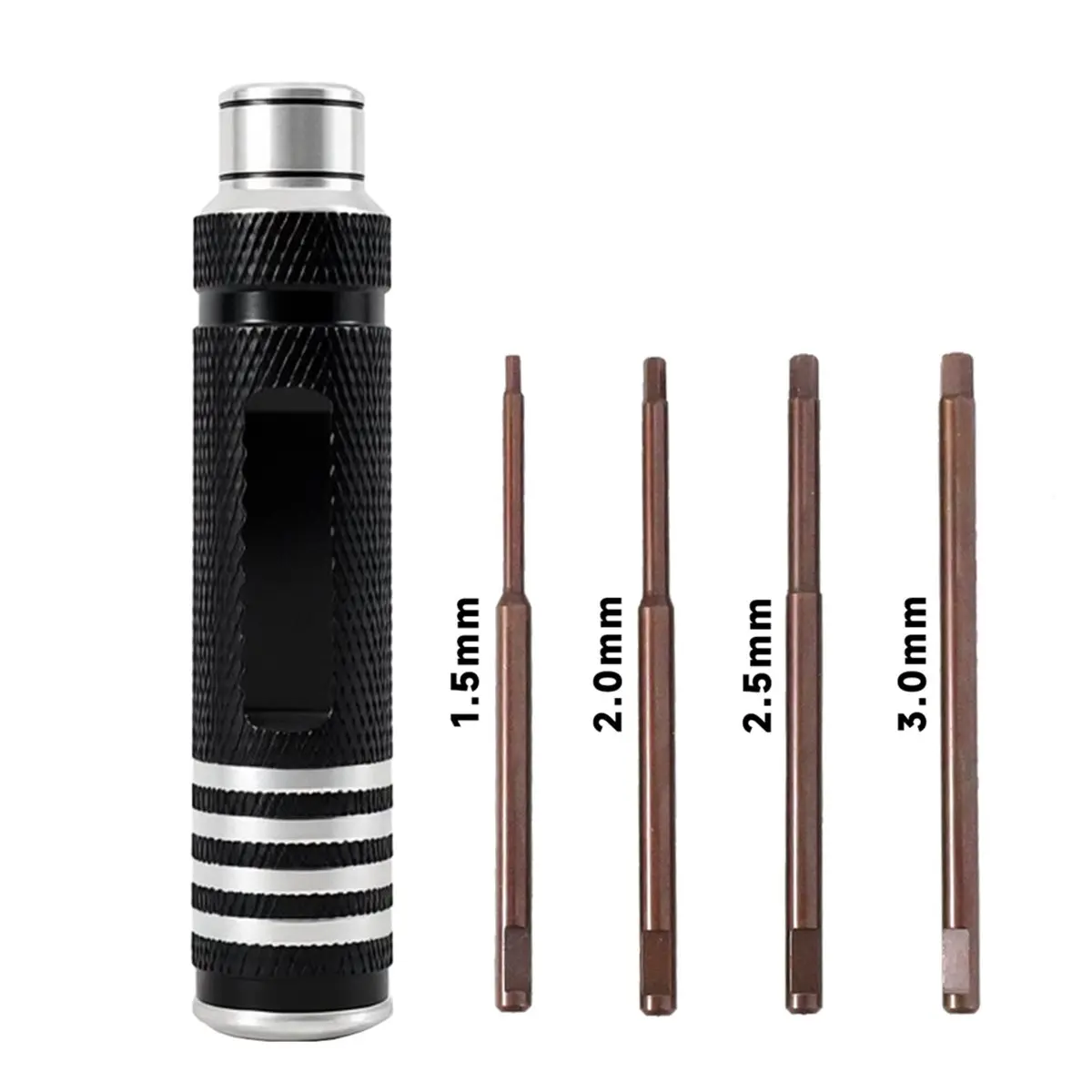 618 Mega Sale 4 In1 Hexagon Wrench Screwdriver Tool with 1.5mm 2mm 2.5mm 3mm for RC Helicopter Car Airplane Drone Aircraft