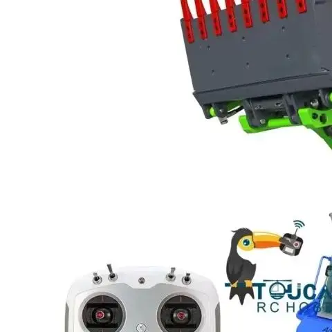 

LESU 1/14 Aoue LT5 RC Loader Hydraulic Tracked Skid-Steer I6S Radio Controller Construction Stickers Driver Warning Lights Toys
