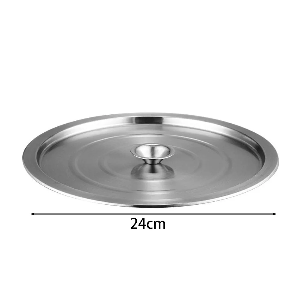 Tapa Universal Para Sartenes Y Ollas 40cm - Acero Inoxidable, Multifuncional Para Cocinar Al Vapor, Con Mango