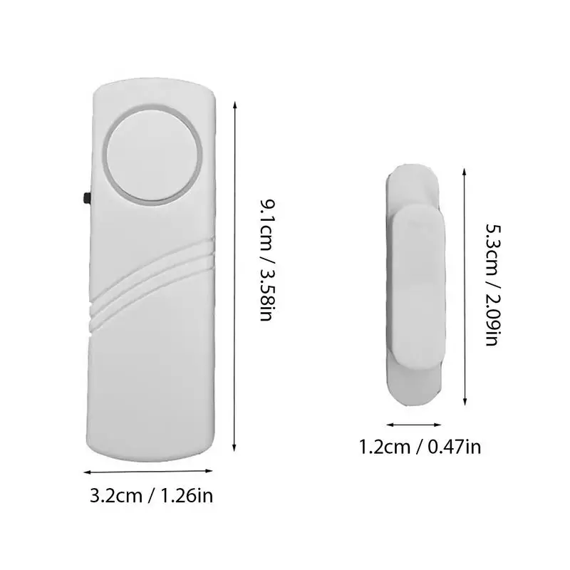 Window Alarm Sensors High Quality Home Invasion Protection Wireless Smart Door Detectors Easy Installation For Households