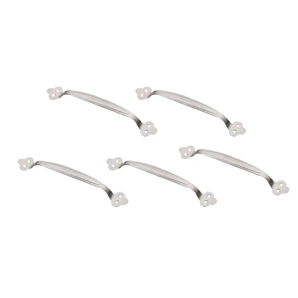 Plum Blossom Stainless Steel Bathroom Safety Grab Bar – Anti-Slip Shower & Toilet Armrest for Elderly, 5pcs