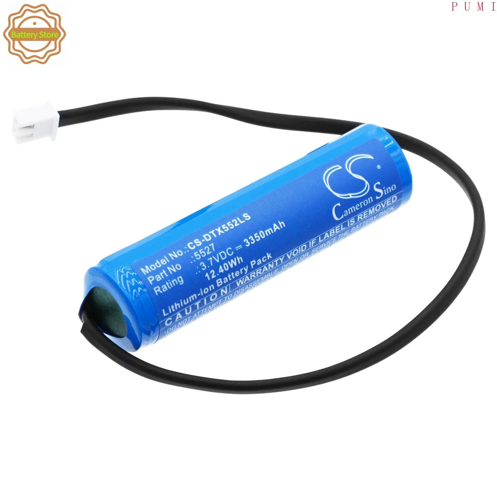CS Replacement Battery for DOTLUX EXITflip 8H,EXITflip 3H Cinema,5508-060360,5509-060360 PN:5527,5528 3350mAh / 12.4Wh
