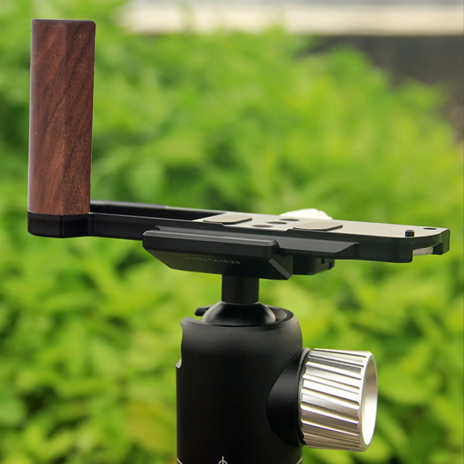 قبضة يد على شكل حرف L مع لوحة تحرير سريعة من سبائك الألومنيوم ومضادة للانزلاق سهلة التركيب لكاميرا LUMIX S9 مقبض على شكل حرف L