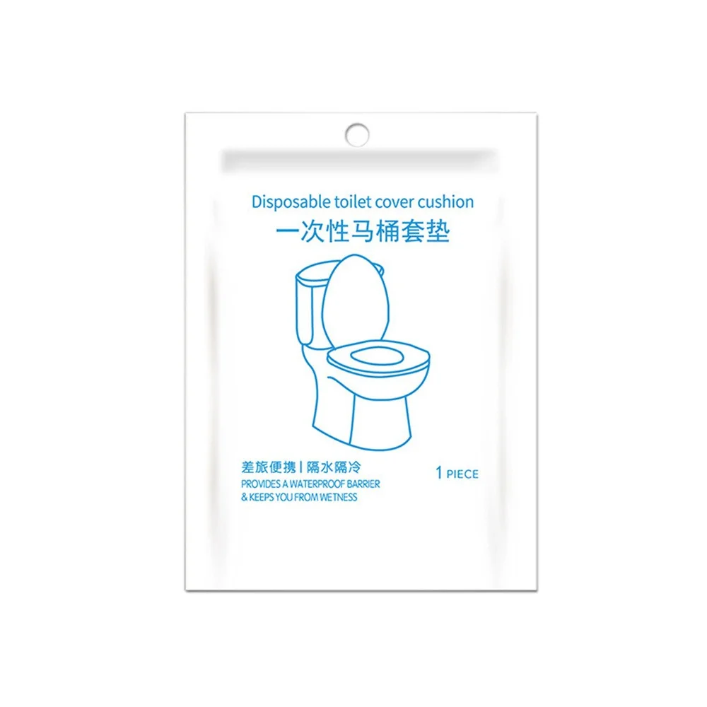 1~8PCS Waterproof Convenient Portable Toilet Seat Cover Travel Maternity One-time Use Disposable Hygienic Easy To Use Home