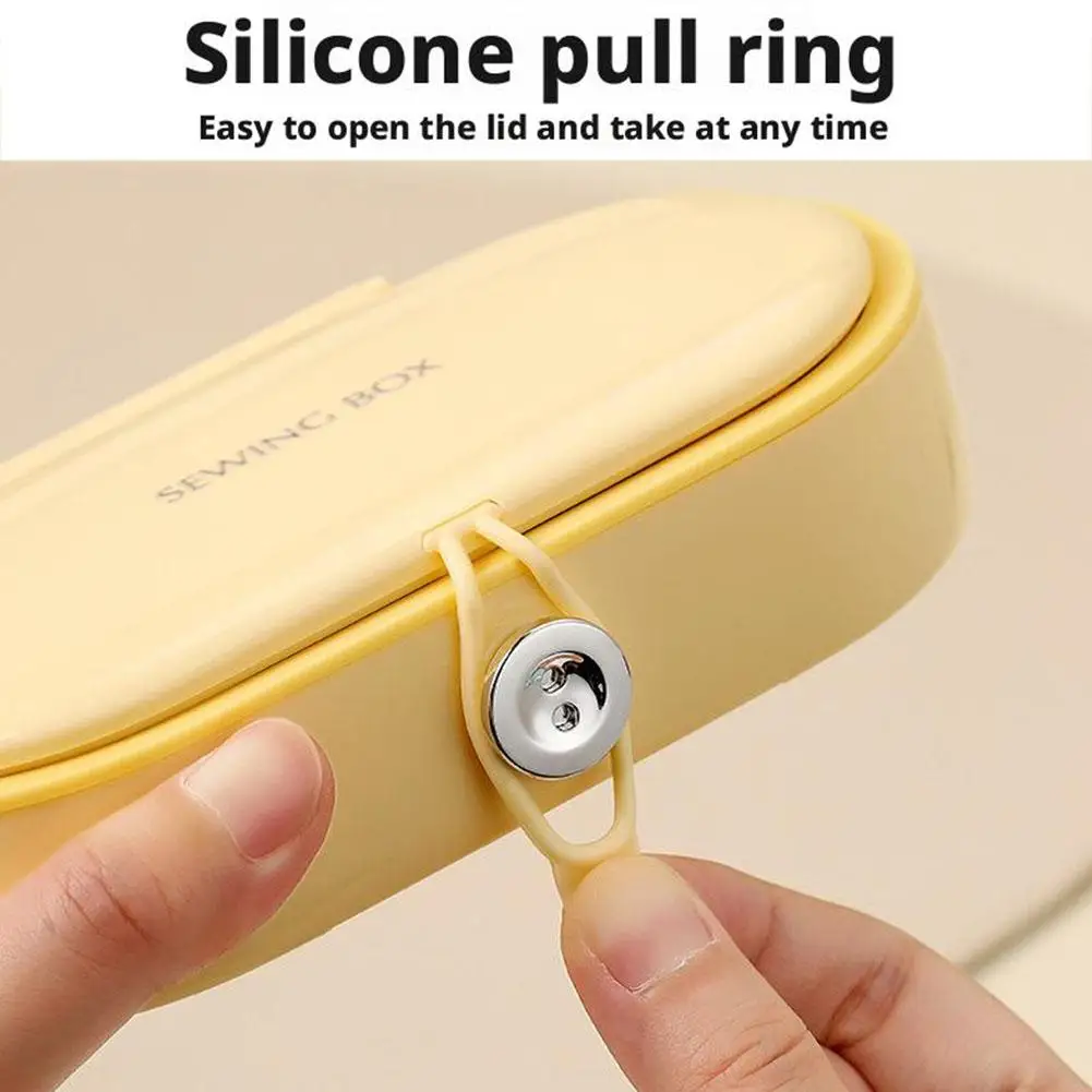 Picture 6: Magnetic Sewing Kit Needle and Thread Box Double-layer Practical Multifunctional Sewing Tool Needle and Thread Storage Box