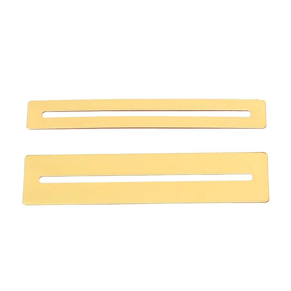 

2 Pcs Metal Gaskets Luthier Tool Fingerboard Guards For Bass Fretboard Protector