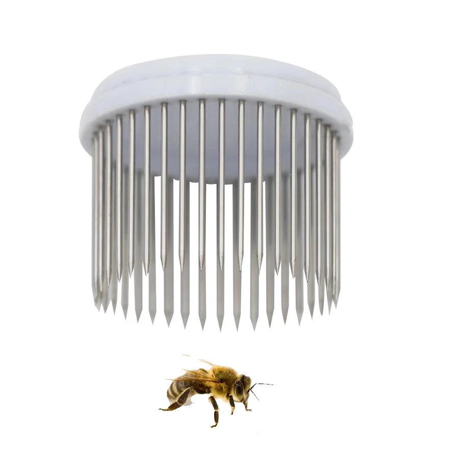 3Pcs Beekeeping Queen Bee Cage Catcher Beekeeping Special Stainless Steel Needle Queen Bee Cage Beekeeping Supplies