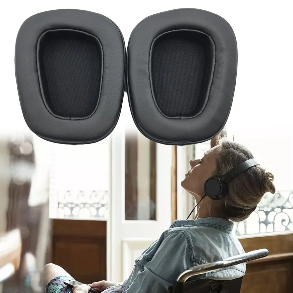 1 Pair Soft Replacement Ear Pads For G935 G635 G933 G633 Headphones Sponge Headband Cushions Earpads Ear Cover