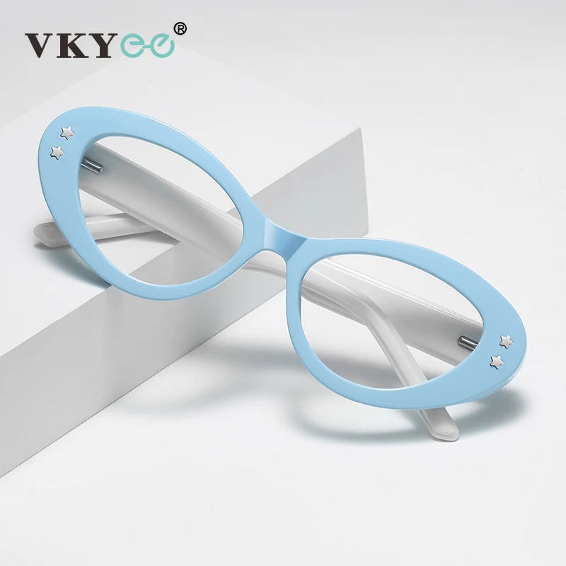 

VICKY новые простые модные женские очки для чтения с бабочками индивидуального дизайна с защитой от синего света, персонализируемые очки по рецепту LS025