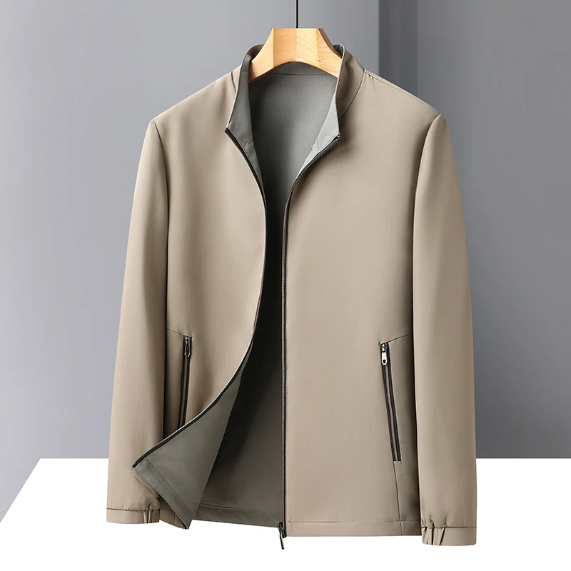 

Double-sided Wear Jacket for Men, Fashionable for Outdoor Travel, Camping, Wedding, School, Slim-fit Casual Korean-style Jacket