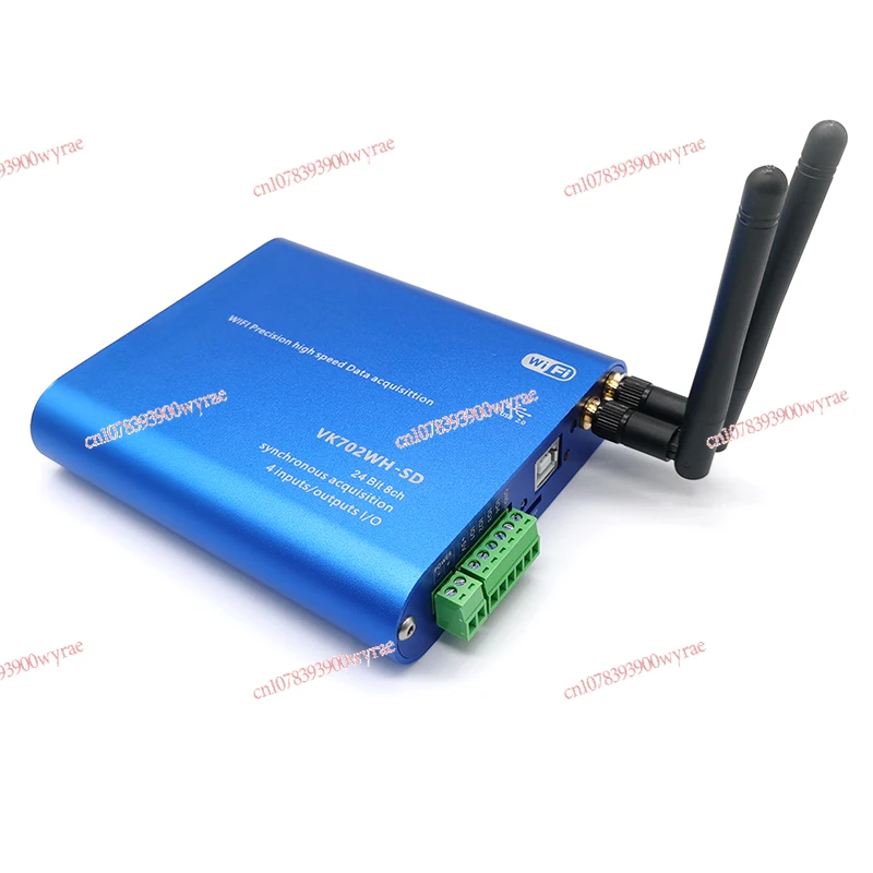 VK702WH USB/WIFI 24-bit data collection card 100K/s synchronization, support uV level acquisition