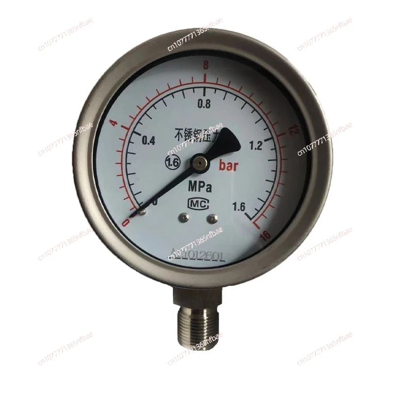 

Манометр отрицательного давления, манометр вакуума, манометр воды, маслонаполненный и ударопрочный манометр из нержавеющей стали, радиальный