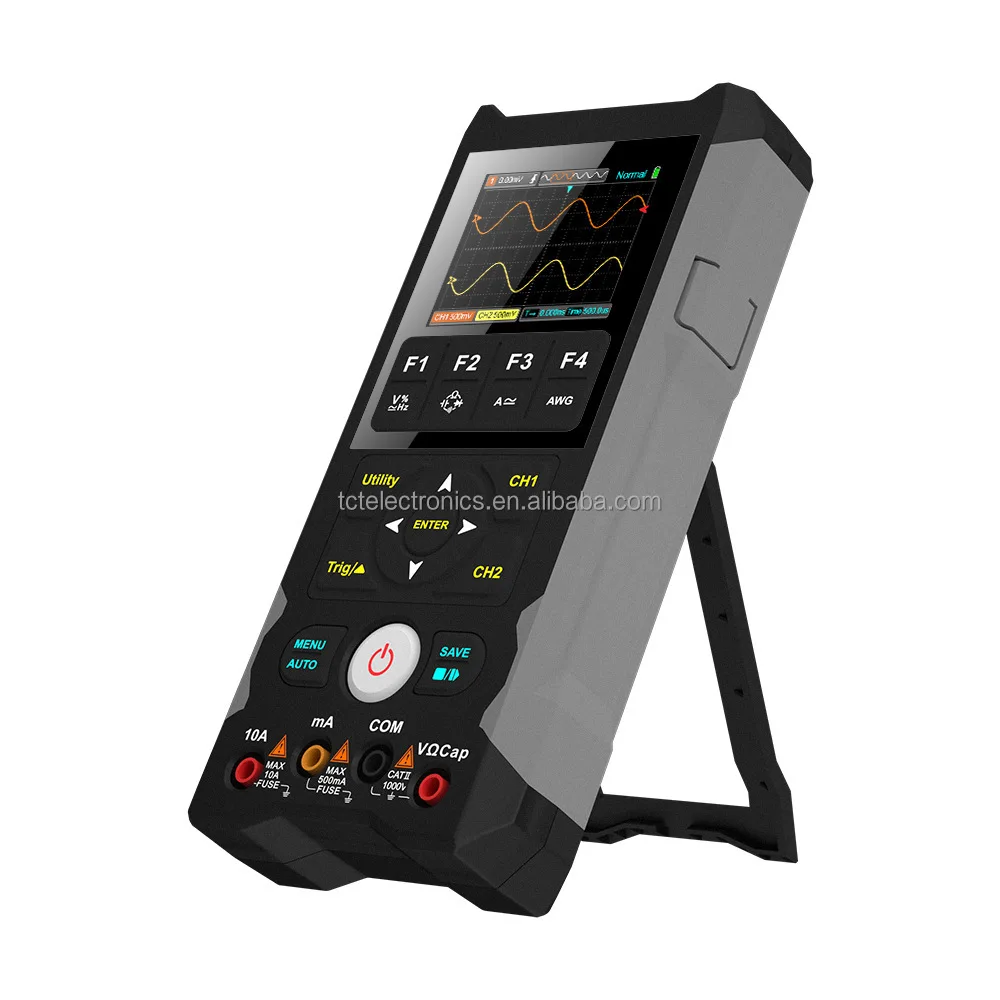 ET202D Oscilloscope  signal Generator  Multimeter 3 in 1 ET202D 80MHZ Bandwidth 250M S/S High Quality
