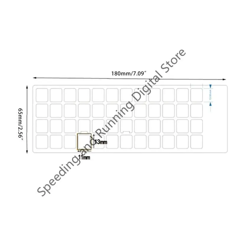 Q39D لوحة المفاتيح ملصقات أوكرانيا رسائل مقاومة للماء ملصق الزر متينة غير ماتي أسود/واضح خلفية غطاء مفاتيح لوحة المفاتيح 13x1mmm