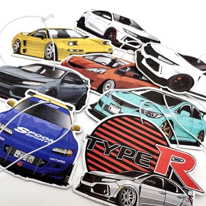 JDM-Car Air Freshener Hanging, Perfume Rearview Mirror, Honda Spoon, Civic 8th, 10th Gen, Type R, GK5, Accord Odyssey, Fit Accessory 8 Main Sales Accessories Civic G10 - №5
