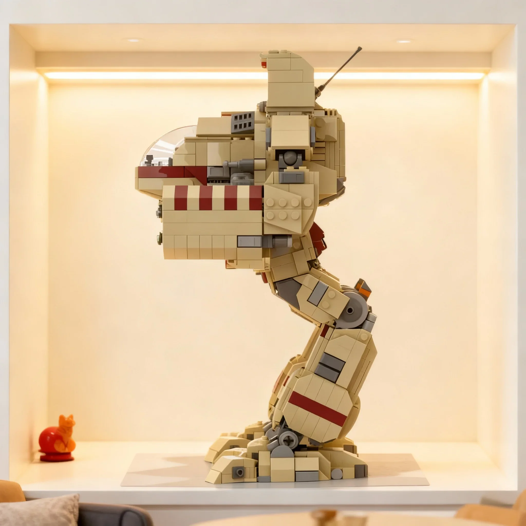 1832pcs MOC Battletech Mad Cat Timberwolf Spaceed Model Building Blocks Architecture DIY Creative Festival Gift Brick Toys