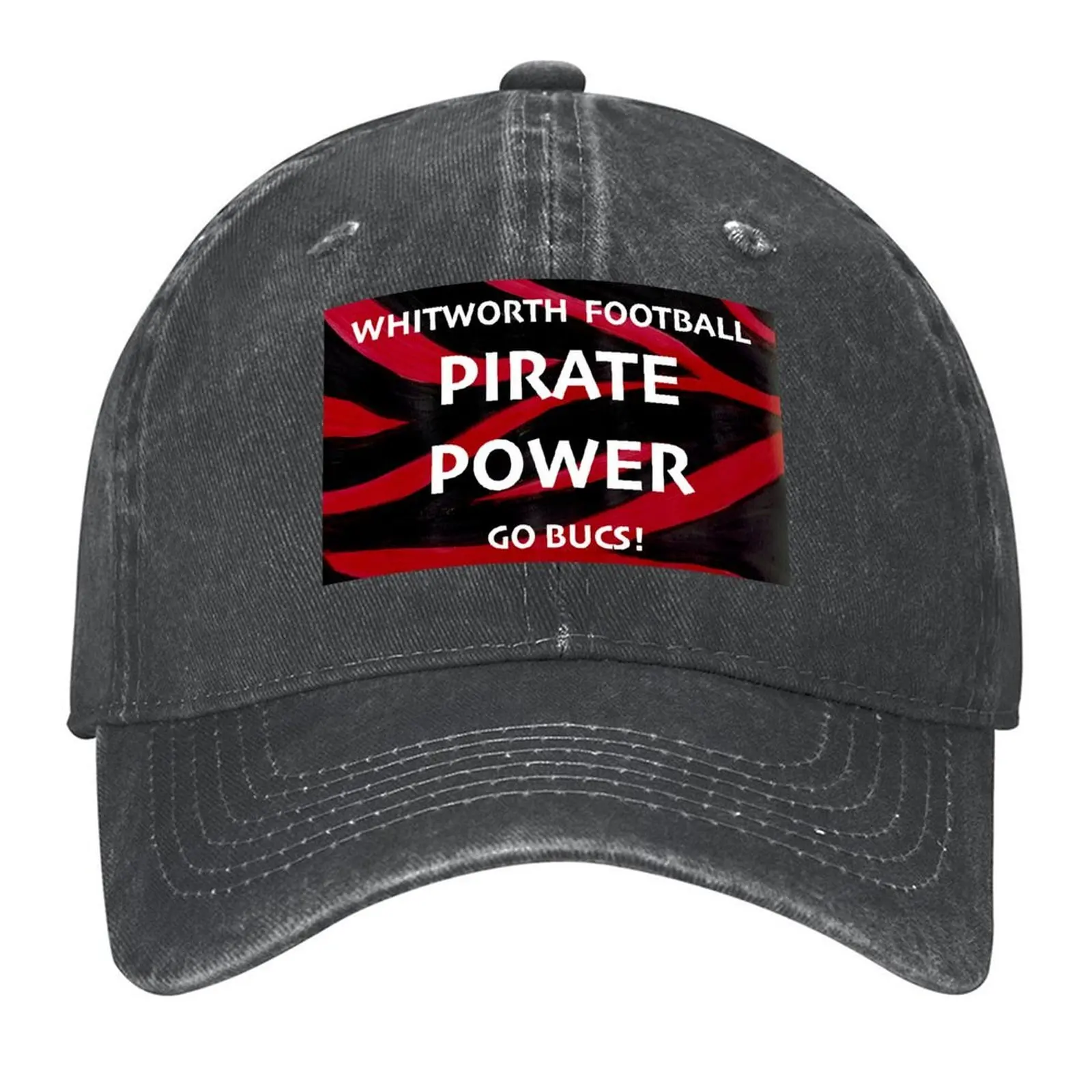 

Whitworth Football Pirate Power Baseball Cap winter hats for men Beach Bag Ball Cap Hat Beach Baseball For Men Women's