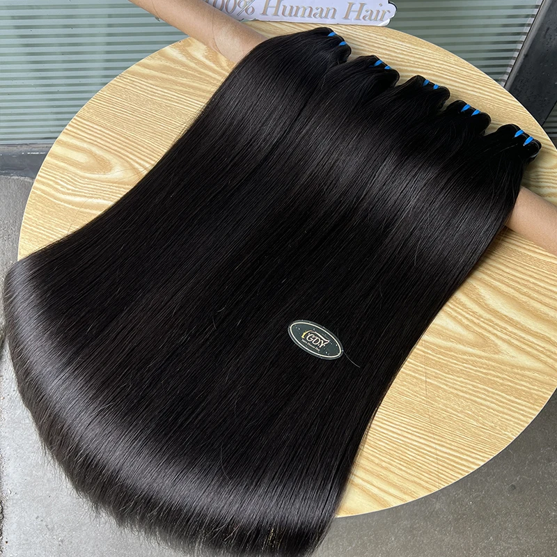 18A العظام حزم مستقيمة 100% الشعر البشري الفيتنامية وصلات شعر خام اللون الطبيعي غير المجهزة الشعر يمكن تبييضها # 613 لون #3