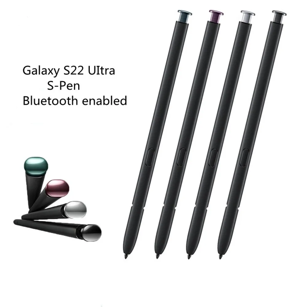 Stylus S Pen For Samsung Galaxy S22 Ultra 5G S22Ultra SM-S908B Phone Touch Screen Pencil Replacement Support Bluetooth Function