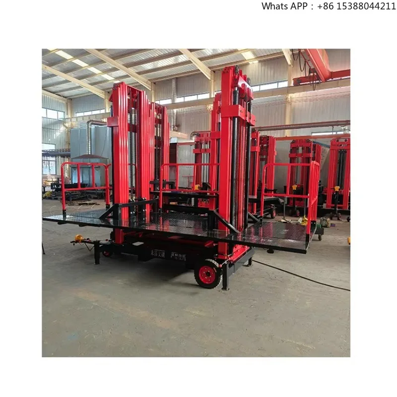 Elevating And Retracting Mini Cargo Elevators, Lifting And Lowering Small Electric Scaffolding Platforms, Lifting And Lowering S