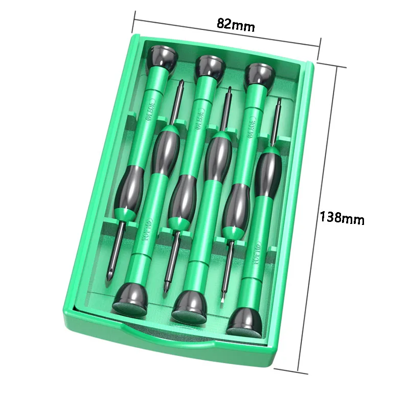 LAOA 6pcs Precision Screwdriver sets CRV Phillips screwdriver Glasses Toy phone Repair Tool