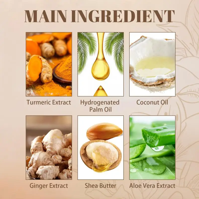 

Turmeric Soap Bar Body Odor Removal Smell Remover Intimate Soap For Women Moisturizing Skin Brightening Lightening Turmeric Soap