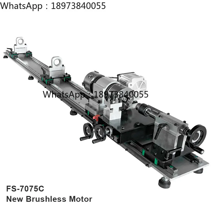 Brushless Motor FS-7075C Variable Speed Upgraded Billiard Cue Snooker & Pool Cue Repairing Lathe Machine for Workshop Popular
