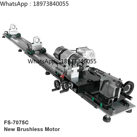 Bezszczotkowy silnik FS-7075C z regulacją prędkości, ulepszona tokarka do naprawy kijów bilardowych, snookerowych i bilardowych, popularna w warsztatach.