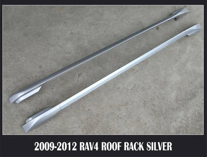 OEM Style Car Roof Rack For Toyota RAV4 RAV-4 2009-2012 Rails Bar Luggage Carrier Bars top Cross bar Rack Rail Boxes Accessories