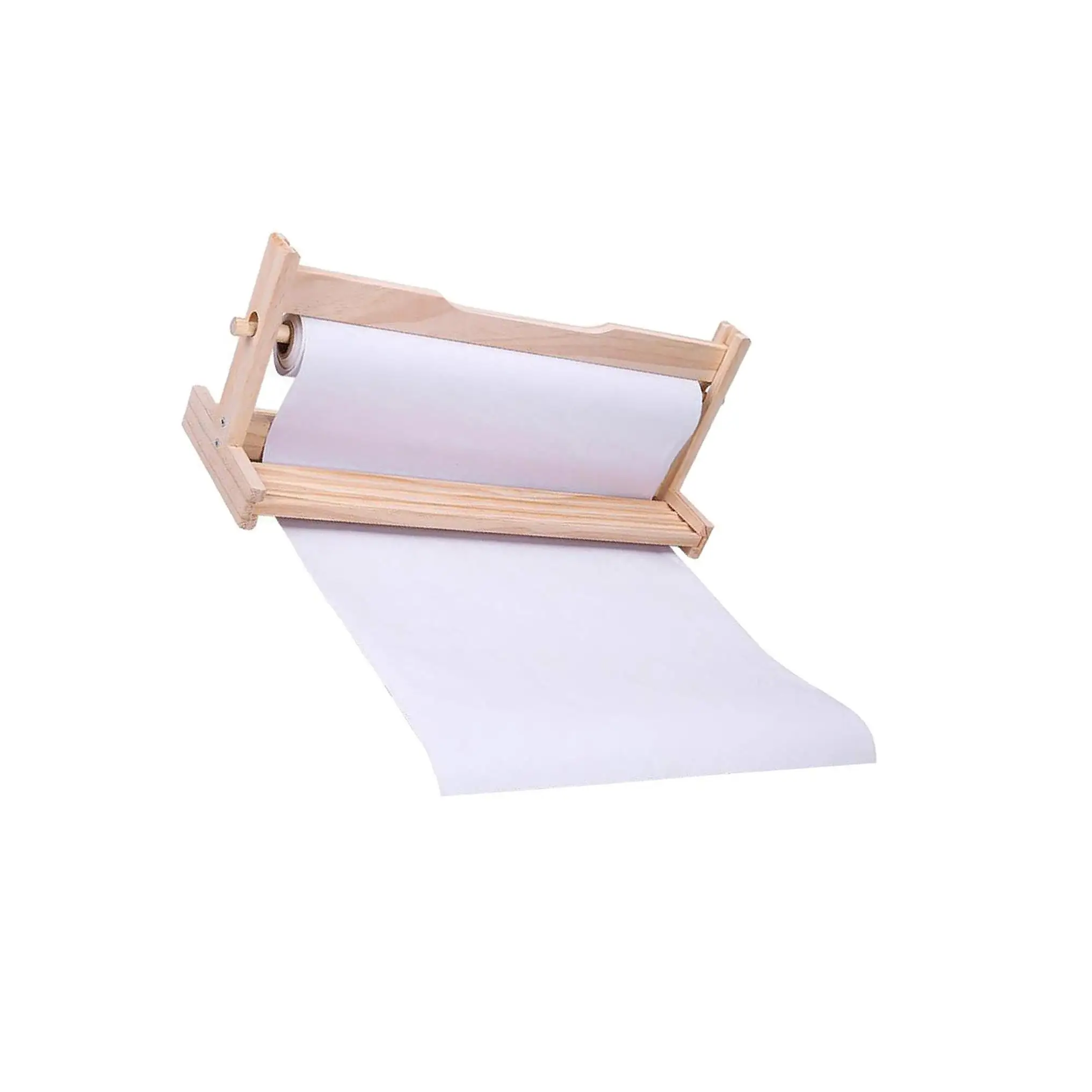 Paper Roll Dispenser Artist Studio Rack Easel Paper Roll Kid Finger Painting