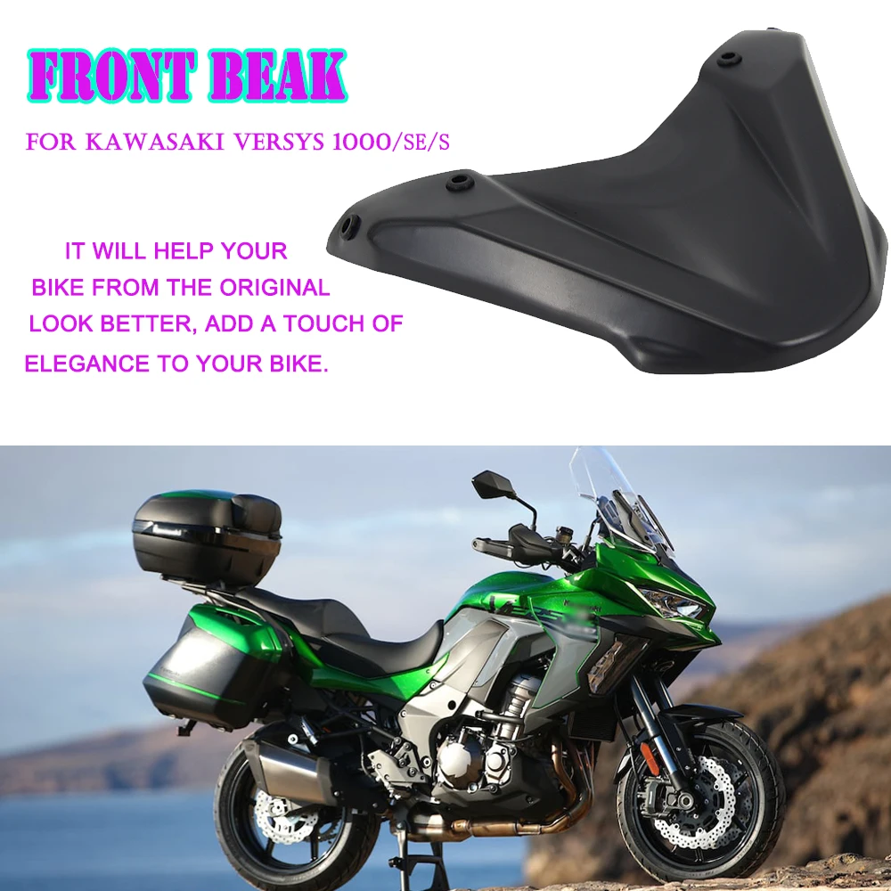 For Kawasaki Versys 1000 S SE 2021 2020 2019 Motorcycle ​Fairing Extension Wheel Extender Cover Versys1000S SE Front Beak