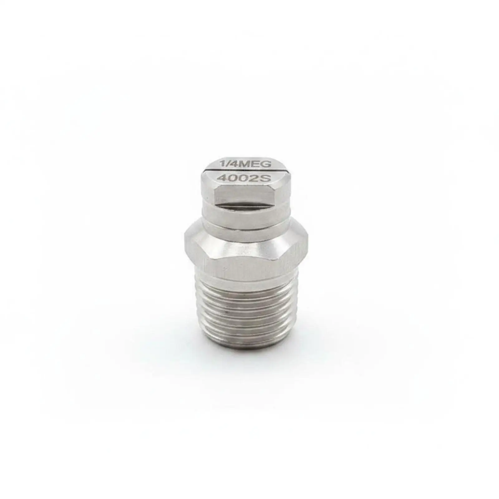 Stainless Steel High Pressure Washer Nozzle Flat Spray Atomizer Water Solvent for Municipal Dust Suppression Work
