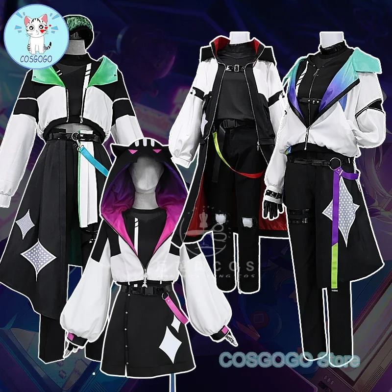 COSGOGO Project Sekai Kamishiro Rui Tenma Tsukasa Kusanagi Nene Ootori Emu Cosplay Costume PJSK Game Women Men Halloween Outfit