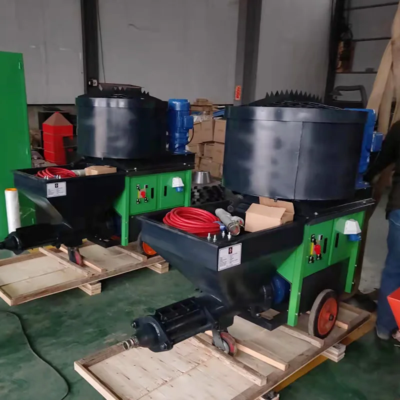 High Performance Wall Plastering Pump Mortar Cement Spray Machine for Building Renovation and Construction Work Customized Sale view 4