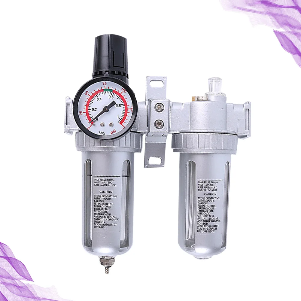 

Processor Oil Water Separator Air Filter Regulator Trap Automatic Drain Compressor Accessories Pneumatic Tools