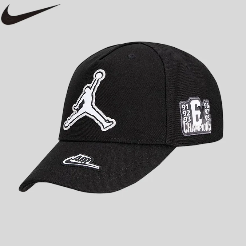 Jordan Nike AJ Six Crown Hat Men's and Women's Same Baseball Cap Sun Hat Trendy Cool Leisure Sports Teen Hat JD2623181PS-001